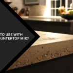 Best Concrete Mix For Countertops