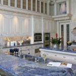Blue Cabinets With Granite Countertops