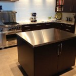 Covering Countertops With Stainless Steel