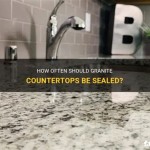 Does A Granite Countertop Need To Be Sealed