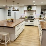 Kitchen Cabinet Colors With Butcher Block Countertops