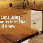 Pros And Cons Wood Countertops