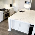 White Kitchen With Quartz Countertops